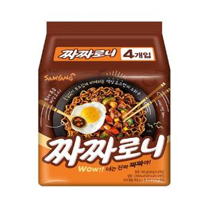 봉지라면 삼양 짜짜로니 140g 10개