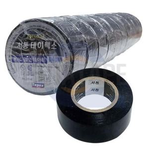 난연성 서통테이팩스 난연성절연테이프 10개입 19mm