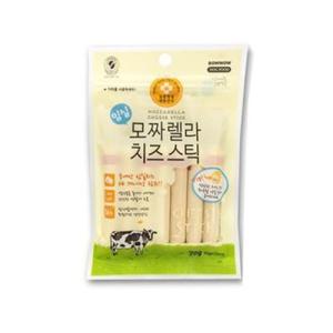강아지영양간식 국산 애견 모짜렐라 치즈스틱 소시지 간식 70g 1개