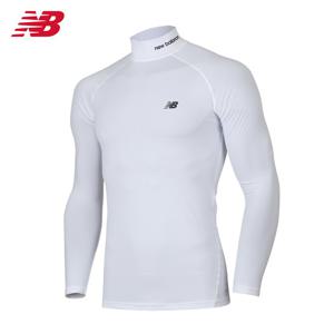 [NEW BALANCE] 뉴발란스 NBD4EB1096 베이스볼 쿨 하프넥 언더셔츠 (화이트)