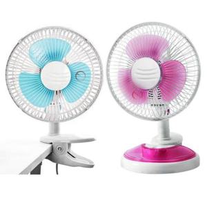 유로파크08F 8형 집게겸용 탁상용 소형 선풍기 책상걸이 미니 클립