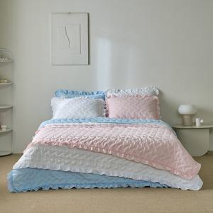 [애끌리아] 투데이 DI 워싱 프릴 스프레드 3장세트(슈퍼싱글)