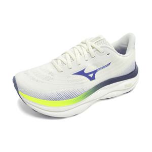 미즈노 웨이브 스카이9 맥스쿠션화 런닝화 조깅화 마라톤화 화이트 J1GC2511-51