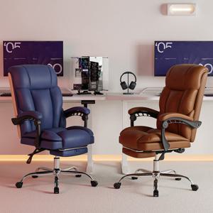 동서가구 바론 사무용 게이밍 가죽 리클라이너 체어 DF928376