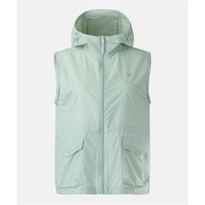 코오롱스포츠 KOLON SPORT 여성 레귤러핏 후드 방풍 베스트 JKVAM26312LMI 425687