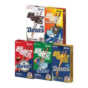 KBO X 빼빼로 5종 2개씩 혼합구성 (NC 다이노스) x10개