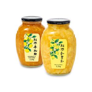제주 레몬차+유자차 각 2.2kg