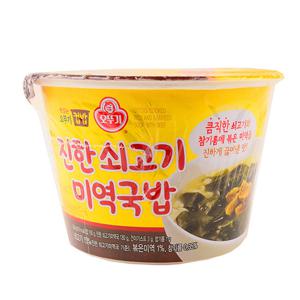오뚜기 쇠고기미역국컵밥