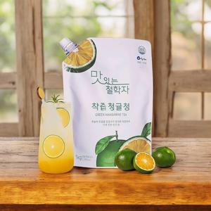 맛있는 철학자 청귤청 1kg(제주산 무농약 청귤 50% 함유)