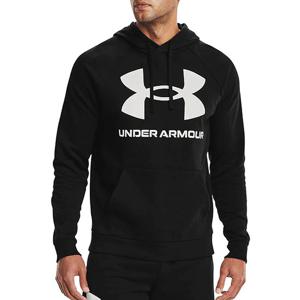 언더아머 UA 라이벌 빅로고 기모 후드티 1357093-001