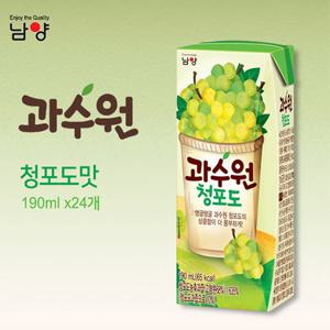 [남양유업] 과수원 190ml x24 청포도