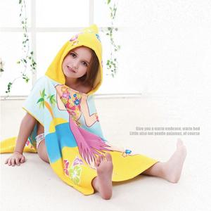 캐릭터 후드 비치타올/샤워타올 바스 수건 타월 가운