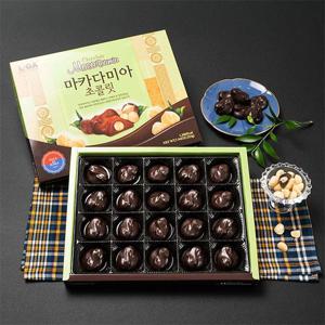 [엘가] 수제 초콜릿 마카다미아초콜릿 20개입