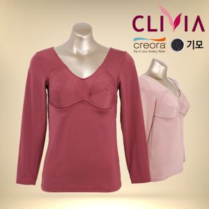 크리비아 LG4942A 크레오라 기모 9부 브라 런닝