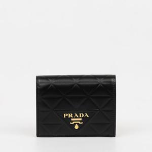 [로로모다] 프라다 다이아몬드 퀄팅 반지갑 / 1MV204-2CLU-F0002