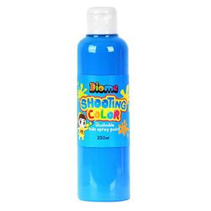 키즈맘아트 미술놀이 스프레이 물감 슈팅 컬러 리필 250ml 낱색 (형광파랑)