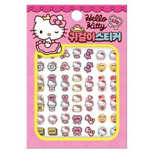 산리오캐릭터즈 헬로키티 귀걸이 스티커