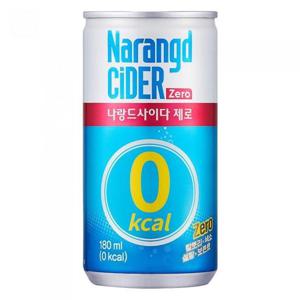 [동아오츠카] 나랑드사이다 제로 180ml x 90캔