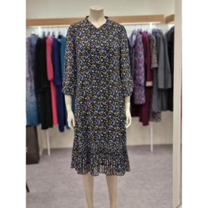 벨리시앙 세이브존07 밑단 프릴 쉬폰 원피스 OP3202