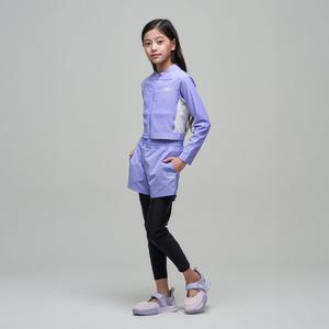 [내셔널지오그래픽 키즈] K242GWL610 여아 반바지 롱레깅스 LAVENDER