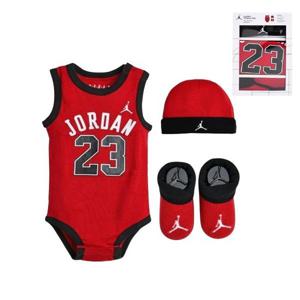 [플레이키즈프로] 나이키키즈 조던베이비 백일선물 바디수트세트 모자+양말 N243UU808P 조카선물 N243UU808P