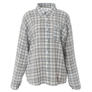 [에이비에프지]체크패턴 써머긴팔롱면남방 APY3QB36H