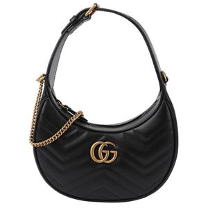 [구찌] GG 마몽 하프문 쉐입 미니백 699514-DTDHT-1000