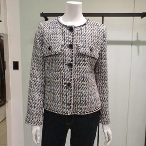 아니베에프 세이브존01 블랙라인 트위드재킷 A44WJK310