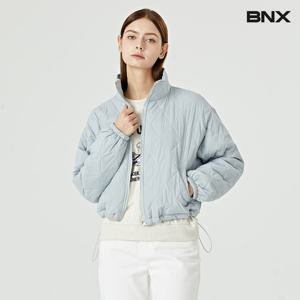 [비엔엑스]퀼팅 하이넥 데일리 스트링 집업 점퍼 (BW4JP001L0)