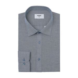 [레노마셔츠] (RPSSL0133NY) ( 레노마셔츠 슬림핏 ) 린넨혼방 스타체크 긴팔와이셔츠 RPSSL0133