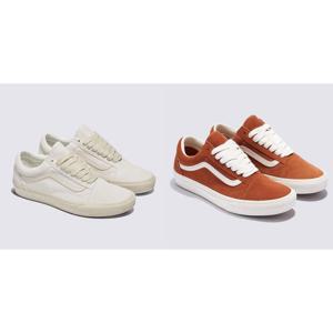 반스 오버사이즈 레이스 Old Skool 올드 스쿨 2종 아이보리 브라운 남여공용 VN000CR5FS81