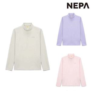 [네파] 7L25401 여성 봄 여름 등산 캠핑 베이직 긴팔 집업 티셔츠 7L25401