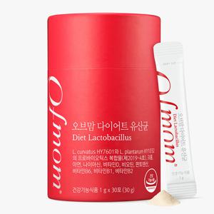 [오브맘] 다이어트 유산균 1개월분 개별인정형 체지방감소 장유산균 락토바실러스