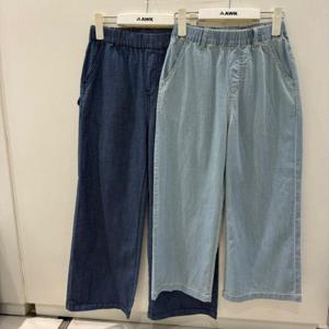 에어워크주니어 CB01 아이스밴딩 와이드 청바지 A252G3171B