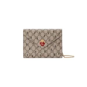 구찌 스트로베리 GG 슈프림 미니백 베이지 에보니 726249-FABB0-8659