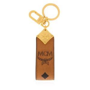 MCM 로고 프린트 키링 MXZESTA03CO0 COGNAC TP934777336