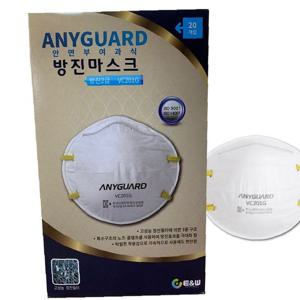 애니가드 안면부여과식 방진 마스크 VC-201G 20개입