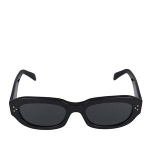 셀린느 블랙 렉탱귤러 다크 렌즈 선글라스 CL40314I 01A