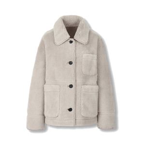 [톰보이]오버사이즈 시어링 신세틱 무스탕 9175461983_isa