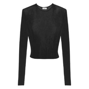 26 SS 생로랑 라운드 넥 니트 탑 733599Y75WA1000 TP443172660