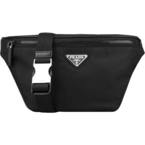 프라다 2VL033 2DMH F0002 리나일론 사피아노 벨트백 블랙