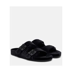 토리버치 Mellow 임벨리시드 벨벳 슬라이드  P01119701