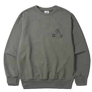 [지프] 공용) 스테이와일드 루즈핏 맨투맨 티셔츠 JSCS0Q899