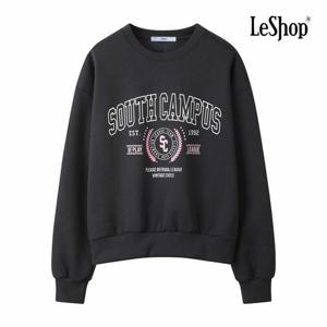 [르샵] 우먼 캐주얼 그래픽 기모 맨투맨 티셔츠 (BPATS012A)