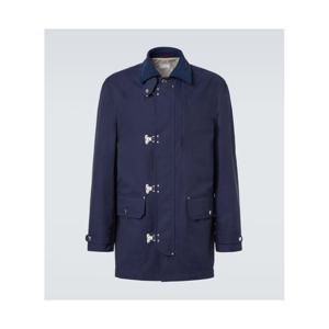 Brunello Cucinelli 코튼 블렌드 개버딘 레인코트  P01138357