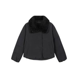 [시슬리]하이디 페이크 퍼 카라 하프 패딩 SAPD39561