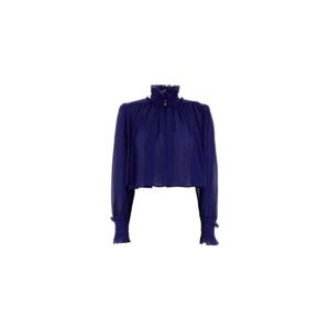 끌로에 맥시 개더드 하이넥 탑 CH26SHT90002 4C8 TP970528893