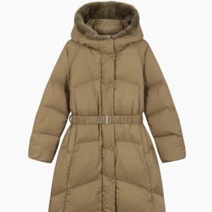 [시슬리]모나미 렉스 퍼 후드롱 패딩  SAPD41561