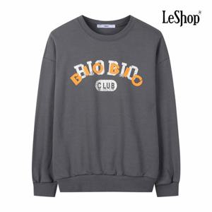 [르샵] 더블 레터링 프린팅 맨투맨 티셔츠 (BQ1TS020A)