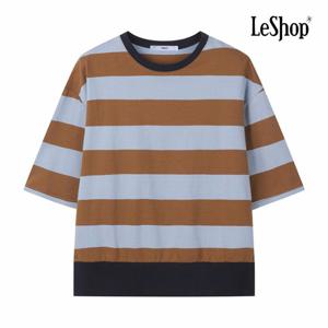 [르샵] 블록 루즈핏 반팔 티셔츠 (BQ1TS021A)